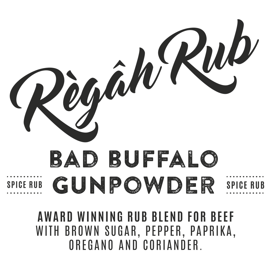 Bad Buffalo Gun powder Rub 300gr