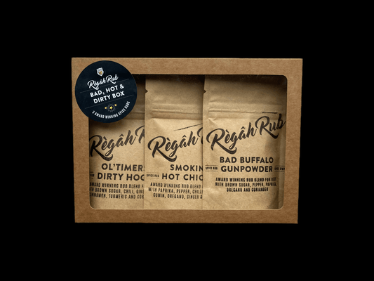 Bad, Hot & Dirty Rub Box 3x45gr - Rook aan zee