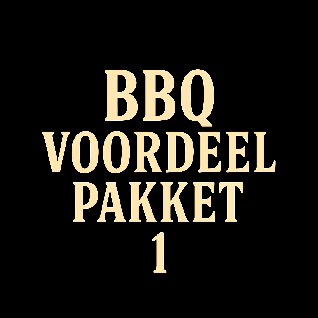 BBQ Power Pakket - Golden Sate + Bad Buffalo Gunpowder + Rubshaker - Rook aan zee