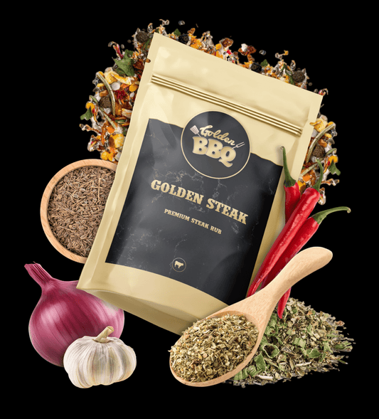 Golden Steak Rub - Rook aan zee