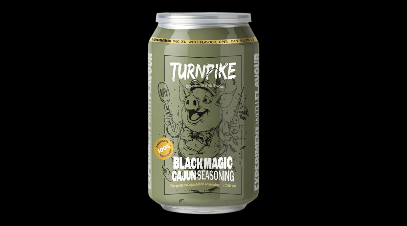 Turnpike Black Magic Cajun Rub - Rook aan zee